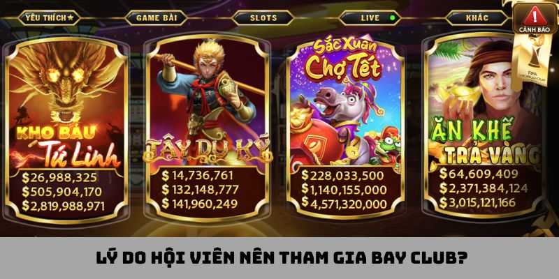 Lý do hội viên nên tham gia Bay Club?