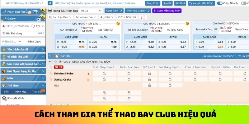 Cách tham gia thể thao Bay Club hiệu quả